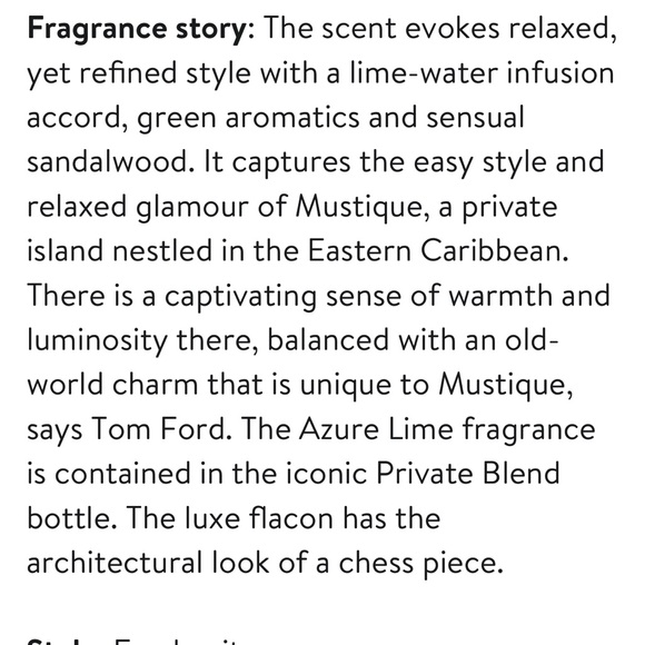 Tom Ford Azure Lime Eau de Parfum full bottle, sprayed 2 x - Picture 9 of 9